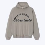 Essentials Training 90s Faded Seal (Warm Grey) Hoodie