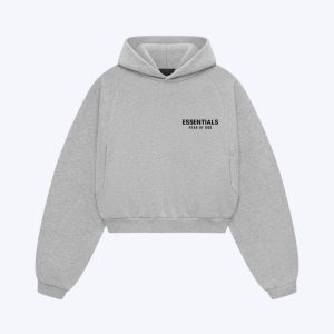 Essentials Women’s Fleece Hoodie Cropped