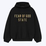 FOG Fleece Pullover Logo – Black Hoodie