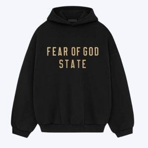 FOG Fleece Pullover Logo – Black Hoodie