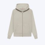 Fear Of God Essentials Kids Full-Zip Smoke Hoodie
