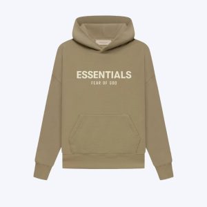 Fear Of God Essentials Kids Oak Hoodie