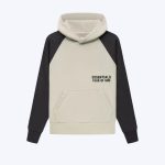 Fear Of God Essentials Kids Raglan Wheat Hoodie