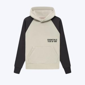 Fear Of God Essentials Kids Raglan Wheat Hoodie