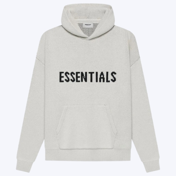 Fear Of God Essentials Knit Pullover Hoodie Fear Of God Essentials Knit Pullover Hoodie