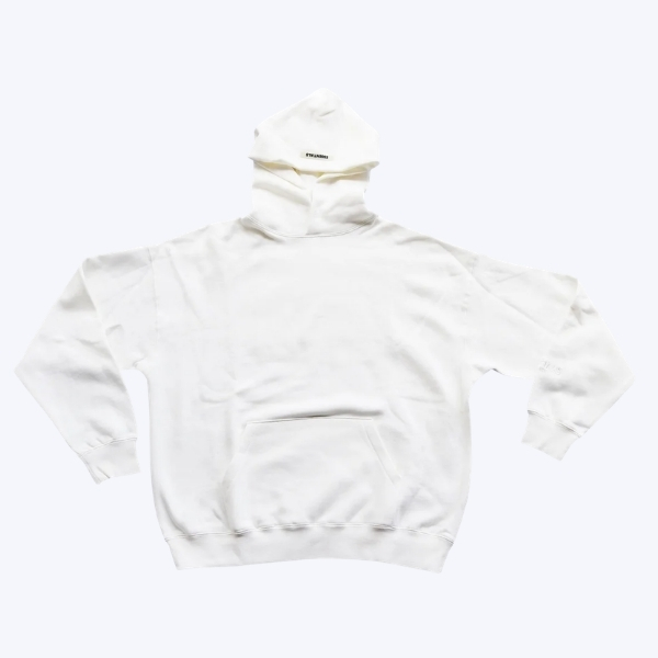 Fear Of God Essentials Los Angeles 3M Pullover White Hoodie Fear Of God Essentials Los Angeles 3M Pullover White Hoodie