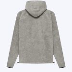 Fear Of God Essentials Polar Fleece Half Zip Hoodie Oatmeal Dark
