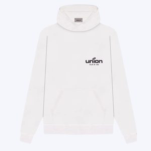 Fear Of God X Union 30 Year Vintage White Hoodie