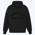 Fear of God Essentials Black Hoodie