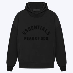 Fear of God Essentials Black Hoodie