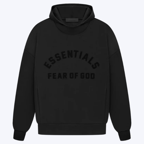 Fear of God Essentials Black Hoodie Fear of God Essentials Black Hoodie