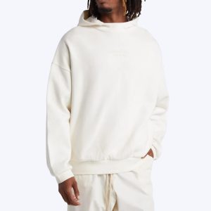 Fear of God Essentials Cream Hoodie