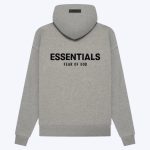 Fear of God Essentials Dark Oatmeal Hoodie
