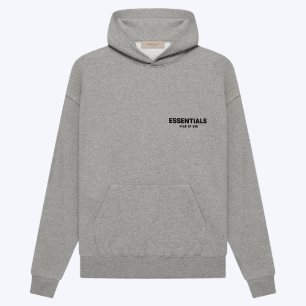 Fear of God Essentials Dark Oatmeal Hoodie Fear of God Essentials Dark Oatmeal Hoodie
