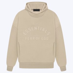 Fear of God Essentials Hoodie Beige Dusty