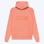 Fear of God Essentials Hoodie Coral