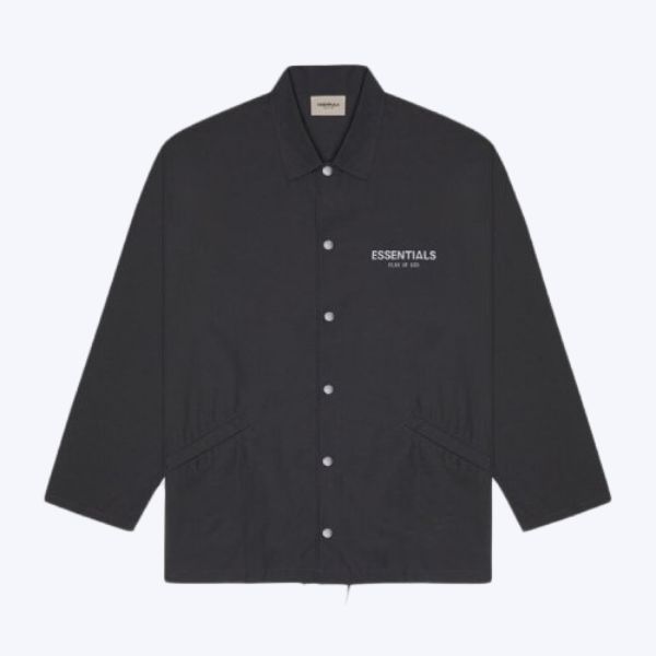 Fear of God Essentials Jacket Black Fear of God Essentials Jacket Black