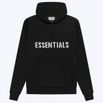 Fear of God Essentials Knit Pullover Black Hoodie