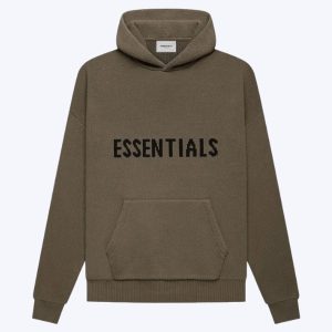 Fear of God Essentials Knit Pullover Harvest Hoodie