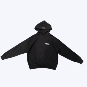 Fear of God Essentials Photo Pullover Black Hoodie