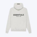 Fear of God Essentials Relaxed – Light Oatmeal Hoodie