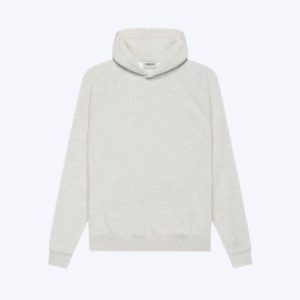 Fear of God Essentials Relaxed – Light Oatmeal Hoodie