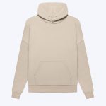 Fleece Hoodie Beige Dusty