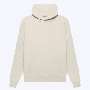 Fleece Hoodie Cement