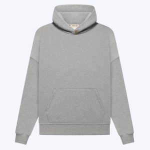 Fleece Hoodie Warm Grey Heather