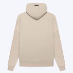 Fleece Zip Hoodie Beige Dusty