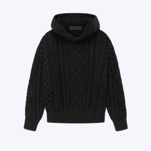 Kids Cable Knit Hoodie