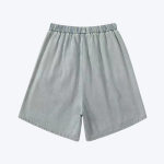 Fear Of God Denim Stripe Shorts In Light Indigo 1